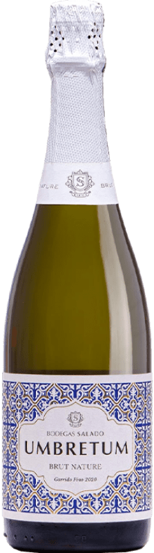 24,95 € Envio grátis | Espumante branco Salado Umbretum Garrido Fino Brut Nature Espanha Garrafa 75 cl