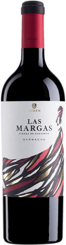 10,95 € Free Shipping | Red wine Bodem Las Margas D.O. Cariñena Aragon Spain Grenache Bottle 75 cl