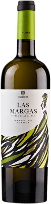 10,95 € Envio grátis | Vinho branco Bodem Las Margas D.O. Cariñena Aragão Espanha Grenache Branca Garrafa 75 cl