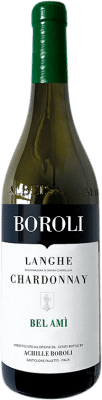 18,95 € 免费送货 | 白酒 Boroli Bel Amì D.O.C. Langhe 意大利 Chardonnay 瓶子 75 cl