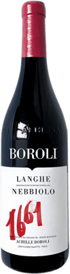 27,95 € Envío gratis | Vino tinto Boroli 1661 D.O.C. Langhe Italia Nebbiolo Botella 75 cl