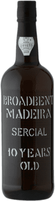 54,95 € Envio grátis | Vinho fortificado Broadbent I.G. Madeira Madeira Portugal Sercial 10 Anos Garrafa 75 cl