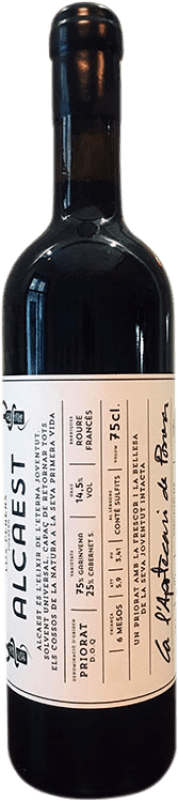 21,95 € Spedizione Gratuita | Vino rosso Ca L'Apotecari Alcaest D.O.Ca. Priorat Catalogna Spagna Cabernet Sauvignon, Carignan Bottiglia 75 cl