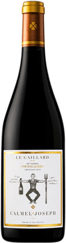 19,95 € Kostenloser Versand | Rotwein Calmel & Joseph Le Gaillard A.O.C. Faugères Occitania Frankreich Syrah, Grenache, Carignan Ökologisch Flasche 75 cl