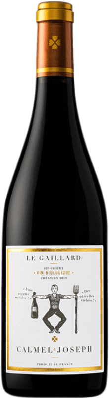 14,95 € Envío gratis | Vino tinto Calmel & Joseph Le Gaillard A.O.C. Faugères Occitania Francia Syrah, Garnacha, Cariñena Botella 75 cl