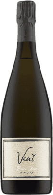 39,95 € Kostenloser Versand | Weißer Sekt Cantina Toblino Vent Extra Brut D.O.C. Trento Italien Chardonnay Flasche 75 cl