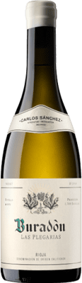 26,95 € Envio grátis | Vinho branco Carlos Sánchez Buradòn Las Plegarias Blanco Crianza D.O.Ca. Rioja La Rioja Espanha Viura Garrafa 75 cl