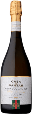 21,95 € 免费送货 | 白起泡酒 Casa de Santar Vinha dos Amores Blanc de Noirs I.G. Dão 道 葡萄牙 Touriga Nacional 瓶子 75 cl
