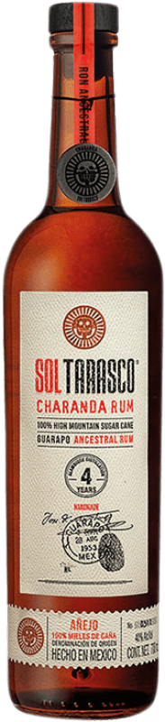 63,95 € Envío gratis | Ron Casa Tarasco Charanda Rum México 4 Años Botella 70 cl