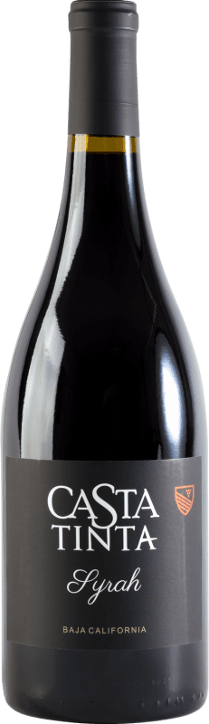 42,95 € Envío gratis | Vino tinto Casta de Vinos Casta Tinta Valle de Guadalupe California México Syrah Botella 75 cl