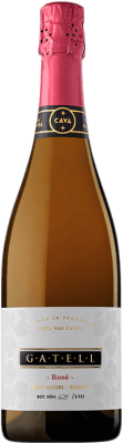 Gatell Brut Nature Rosé Eco — Organic 75 cl