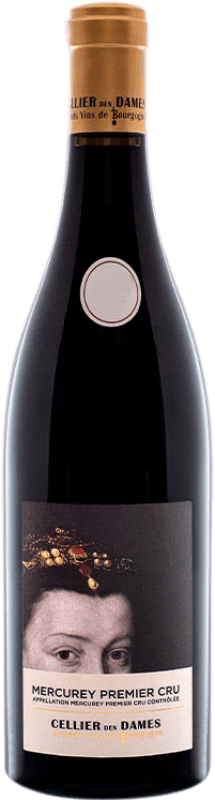 32,95 € Kostenloser Versand | Rotwein Cellier des Dames Elisabeth de Valois A.O.C. Mercurey Burgund Frankreich Spätburgunder Flasche 75 cl