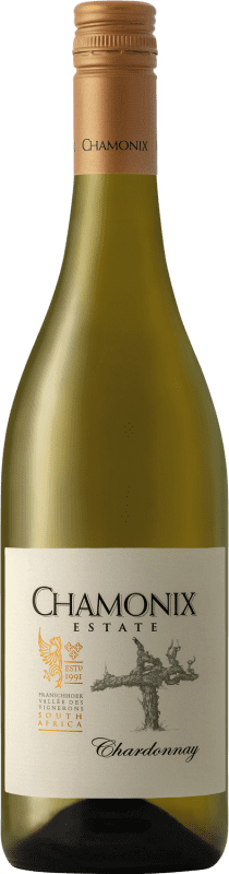 28,95 € 送料無料 | 白ワイン Chamonix I.G. Franschhoek ステレンボッシュ 南アフリカ Chardonnay — シャルドネ 75 cl