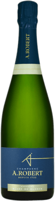 29,95 € Kostenloser Versand | Weißer Sekt A. Robert Blanc de Blancs A.O.C. Champagne Champagner Frankreich Chardonnay 75 cl