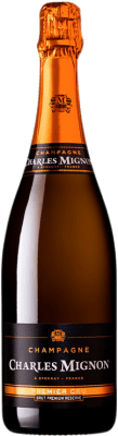51,95 € Envío gratis | Espumoso blanco Charles Mignon Premium Premier Cru Brut Reserva A.O.C. Champagne Champagne Francia Pinot Negro, Chardonnay Botella 75 cl