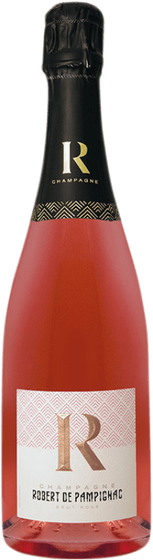 39,95 € Kostenloser Versand | Rosé Sekt Charles Orban Robert de Pampignac Rosé A.O.C. Champagne Champagner Frankreich Spätburgunder, Chardonnay, Pinot Meunier Flasche 75 cl