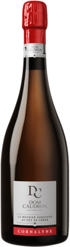 41,95 € Kostenloser Versand | Weißer Sekt Dom Caudron Cornalyne A.O.C. Champagne Champagner Frankreich Pinot Meunier — Schwarzriesling Flasche 75 cl