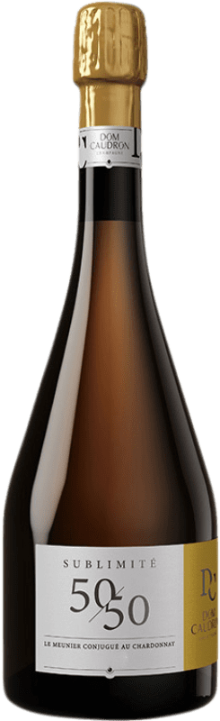 84,95 € Free Shipping | White Sparkling Wine Dom Caudron Sublimité 50/50 A.O.C. Champagne Champagne France Chardonnay, Pinot Meunier Bottle 75 cl