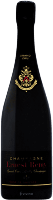 61,95 € Kostenloser Versand | Rosé Sekt Ernest Remy Rosé de Saignée A.O.C. Champagne Champagner Frankreich Spätburgunder Flasche 75 cl