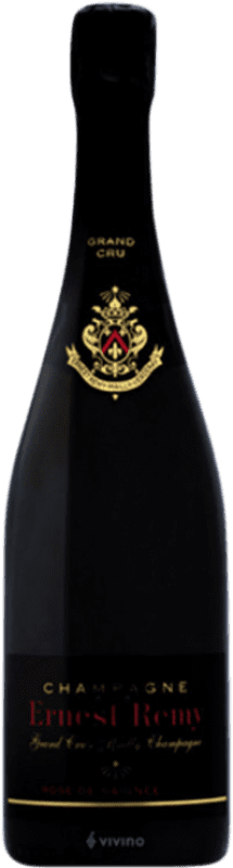 61,95 € Бесплатная доставка | Розовое игристое Ernest Remy Rosé de Saignée A.O.C. Champagne шампанское Франция Pinot Black бутылка 75 cl