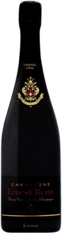 59,95 € Spedizione Gratuita | Spumante rosato Ernest Remy Rosé de Saignée A.O.C. Champagne champagne Francia Pinot Nero Bottiglia 75 cl