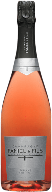 22,95 € Spedizione Gratuita | Spumante Rosato Faniel Perlane Brut Rosé — Rosato A.O.C. Champagne champagne Francia Pinot Nero, Chardonnay 75 cl