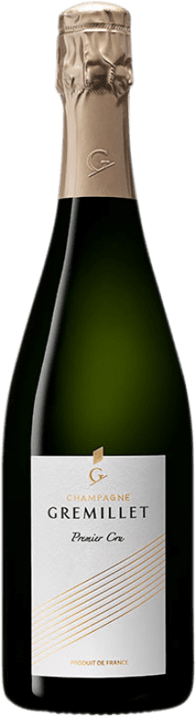 51,95 € 送料無料 | 白スパークリングワイン Gremillet Premier Cru A.O.C. Champagne シャンパン フランス Pinot Black ボトル 75 cl