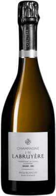 88,95 € Envio grátis | Espumante branco J.M. Labruyère Page Blanche Blanc de Blancs Grand Cru A.O.C. Champagne Champagne França Chardonnay Garrafa 75 cl