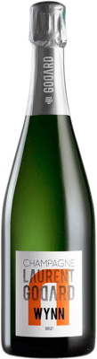 39,95 € 送料無料 | 白スパークリングワイン Laurent Godard Wynn A.O.C. Champagne シャンパン フランス Pinot Black, Chardonnay, Pinot Meunier ボトル 75 cl
