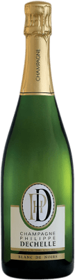 49,95 € Spedizione Gratuita | Spumante bianco Philippe Dechelle Blanc de Noirs Brut Extra A.O.C. Champagne champagne Francia Pinot Nero Bottiglia 75 cl