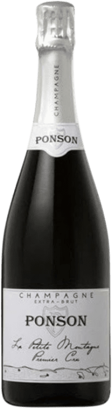 43,95 € Envoi gratuit | Blanc mousseux Ponson La Petite Montagne Premier Cru A.O.C. Champagne Champagne France Pinot Noir, Chardonnay, Pinot Meunier Bouteille 75 cl