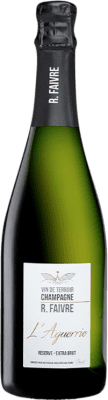 66,95 € Бесплатная доставка | Белое игристое R. Faivre L'Aguerrie A.O.C. Champagne шампанское Франция Pinot Black, Chardonnay, Pinot Meunier бутылка 75 cl