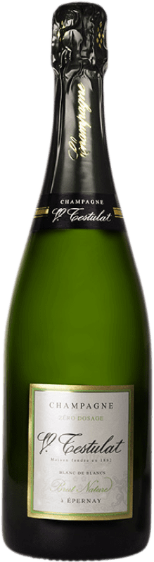 37,95 € Envío gratis | Espumoso blanco Vincent Testulat Zéro Dosage Brut Nature A.O.C. Champagne Champagne Francia Chardonnay Botella 75 cl