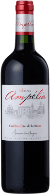15,95 € Envoi gratuit | Vin rouge Château Ampélia A.O.C. Côtes de Castillon Aquitania France Merlot, Cabernet Franc Bouteille 75 cl
