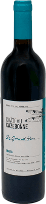 28,95 € Free Shipping | Red wine Château Cazebonne Le Grand Vin Rouge A.O.C. Graves Bordeaux France Merlot, Cabernet Sauvignon Bottle 75 cl