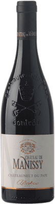 32,95 € 免费送货 | 红酒 Château de Manissy Trinité A.O.C. Châteauneuf-du-Pape 普罗旺斯 法国 Grenache 瓶子 75 cl
