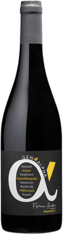 19,95 € Kostenloser Versand | Rotwein Château de Manissy Génération Alpha A.O.C. Lirac Languedoc-Roussillon Frankreich Cinsault Flasche 75 cl