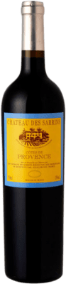 18,95 € 免费送货 | 红酒 Château des Sarrins Grande Cuvé Rouge 岁 A.O.C. Côtes de Provence 普罗旺斯 法国 Syrah, Grenache, Cabernet Sauvignon, Carignan, Mourvèdre 瓶子 75 cl