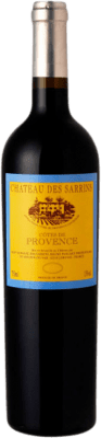 24,95 € 免费送货 | 红酒 Château des Sarrins A.O.C. Côtes de Provence 普罗旺斯 法国 Syrah, Grenache, Cabernet Sauvignon, Carignan, Mourvèdre 瓶子 75 cl