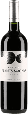 10,95 € Бесплатная доставка | Красное вино Château Francs Magnus A.O.C. Bordeaux Supérieur Бордо Франция Merlot, Cabernet Franc бутылка 75 cl