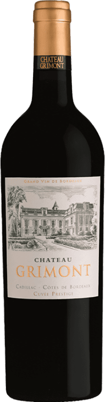 12,95 € Envoi gratuit | Vin Rouge Château Grimont Cuvée Prestige Cadillac A.O.C. Cadillac Aquitania France Merlot, Cabernet Sauvignon Bouteille 75 cl