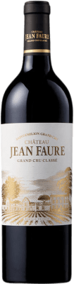 55,95 € Envio grátis | Vinho tinto Château Jean Faure A.O.C. Saint-Émilion Grand Cru Aquitania França Merlot, Cabernet Franc, Malbec Garrafa 75 cl