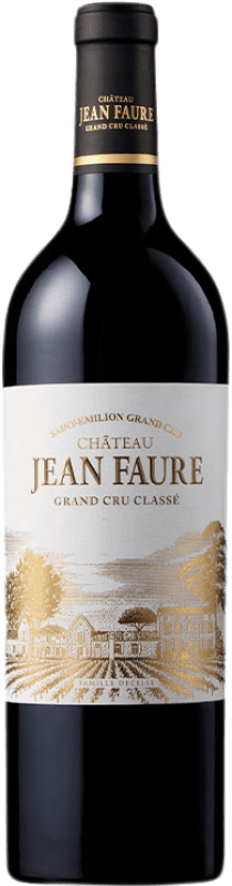 57,95 € Free Shipping | Red wine Château Jean Faure A.O.C. Saint-Émilion Grand Cru Aquitania France Merlot, Cabernet Franc, Malbec Bottle 75 cl