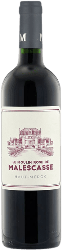 19,95 € Envio grátis | Vinho tinto Château Malescasse Le Moulin Rose A.O.C. Haut-Médoc Bordeaux França Merlot, Cabernet Sauvignon, Petit Verdot Garrafa 75 cl