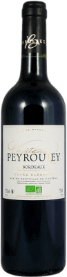 9,95 € Бесплатная доставка | Белое вино Château Peyrouley Blanc A.O.C. Bordeaux Бордо Франция Sauvignon White, Sémillon, Muscadelle Органический бутылка 75 cl