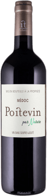 11,95 € Kostenloser Versand | Rotwein Château Poitevin Par Nature A.O.C. Médoc Aquitania Frankreich Merlot, Cabernet Sauvignon Flasche 75 cl