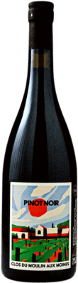 42,95 € Бесплатная доставка | Красное вино Moulin aux Moines VDF Франция Pinot Black бутылка 75 cl
