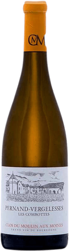 43,95 € 免费送货 | 白酒 Moulin aux Moines Les Combottes Blanc Pernand-Vergelesses 勃艮第 法国 Chardonnay 瓶子 75 cl