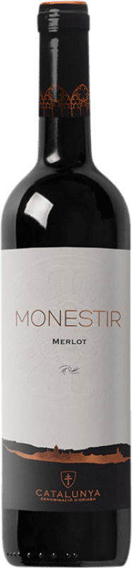 42,95 € 免费送货 | 红酒 Coastal Monestir D.O. Catalunya 加泰罗尼亚 西班牙 Merlot 瓶子 75 cl