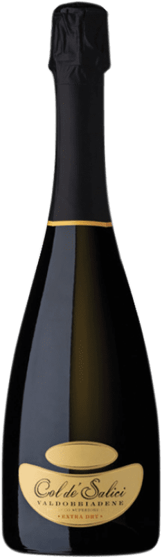 18,95 € Spedizione Gratuita | Spumante bianco Col de' Salici Superiore Extra Secco D.O.C.G. Prosecco di Conegliano-Valdobbiadene Treviso Italia Glera Bottiglia 75 cl